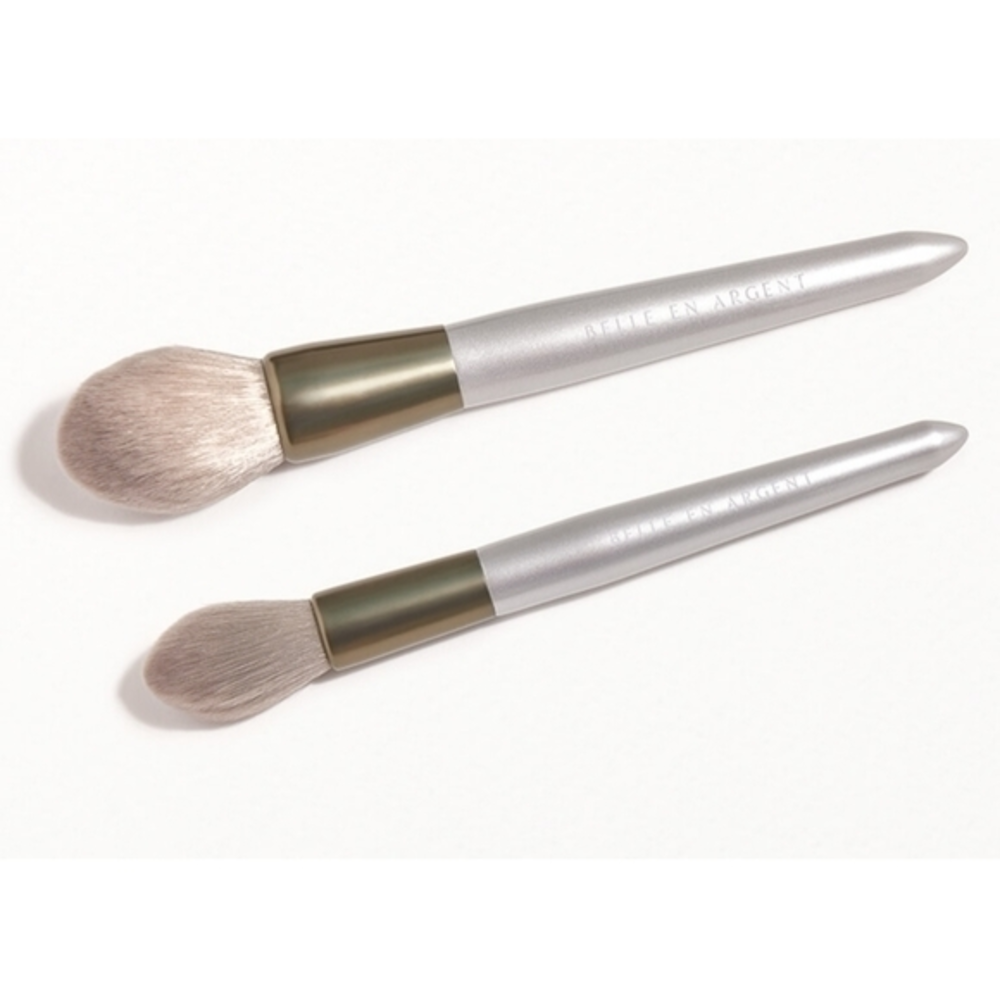 New Belle en Argent Blush and Powder Brushes